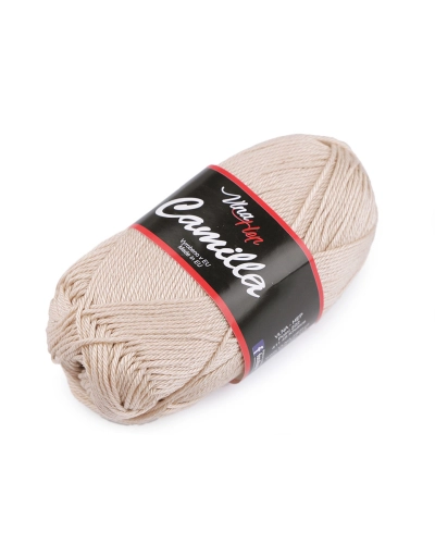 Bavlnená pletacia priadza Camilla 50 g - 1 ks | Mimib