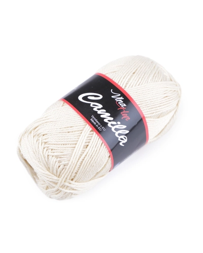 Bavlnená pletacia priadza Camilla 50 g - 1 ks | Mimib