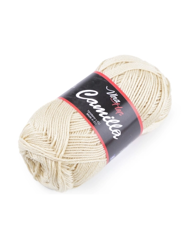 Bavlnená pletacia priadza Camilla 50 g - 1 ks | Mimib