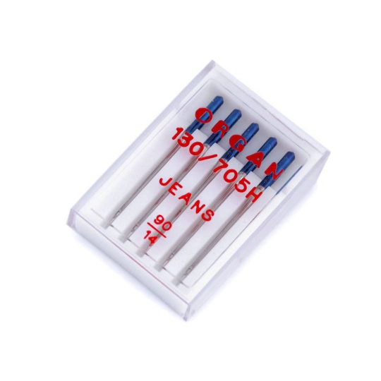 Strojové ihly Jeans 90,100,110 Organ - 1 krab. | Mimib