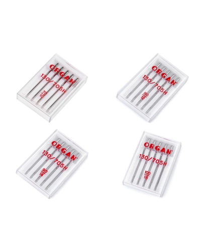 Strojové ihly Universal 70,80,90,100 Organ - 1 krab. | Mimib