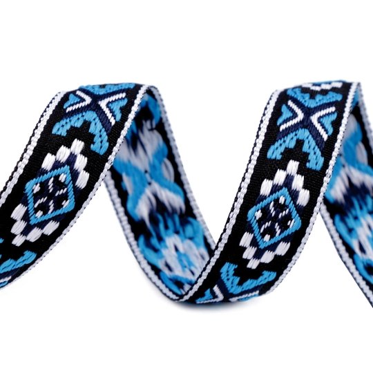 Prámik / vzorovka indiánsky motív šírka 20 mm - 1 m | Mimib