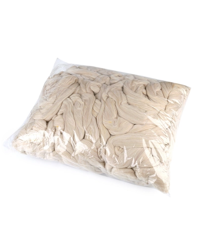 Extra hrubá priadza 1000 g česaná melír - 1 ks | Mimib