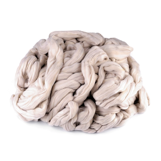 Extra hrubá priadza 1000 g česaná melír - 1 ks | Mimib