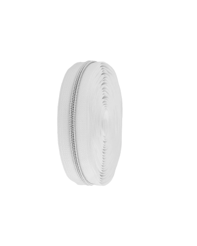 Zips špirálový No 5 s metalickými zúbkami metráž - 1 m | Mimib