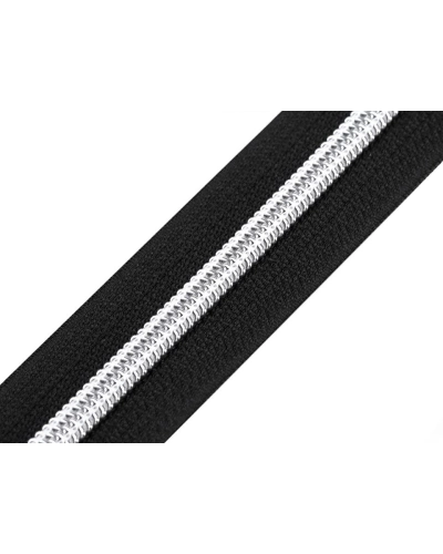 Zips špirálový No 5 s metalickými zúbkami metráž - 1 m | Mimib