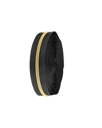 Zips špirálový No 5 s metalickými zúbkami metráž - 1 m | Mimib