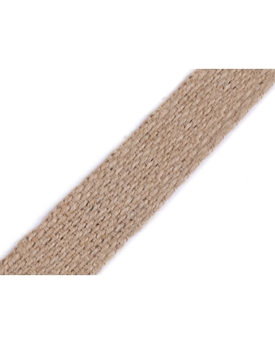 Jutový popruh šírka 30 mm - 1 m | Mimib