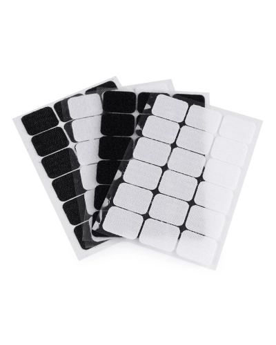 Suchý zips samolepiaci obdĺžniky 25x32 mm - 1 kar. | Mimib