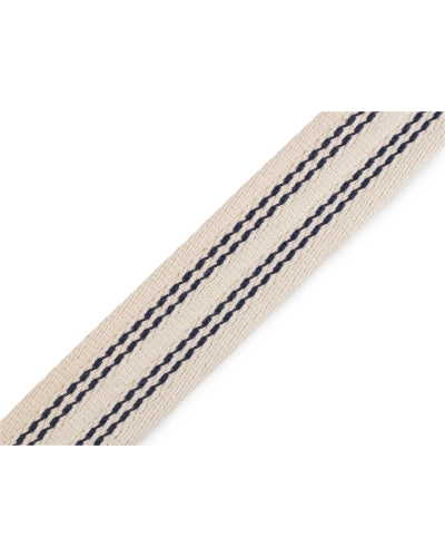 Bavlnený obojstranný popruh šírka 38 mm - 1 m | Mimib