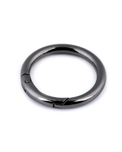 Karabína okrúhla na kabelky / krúžok na kľúče Ø32 mm - 1 ks | Mimib