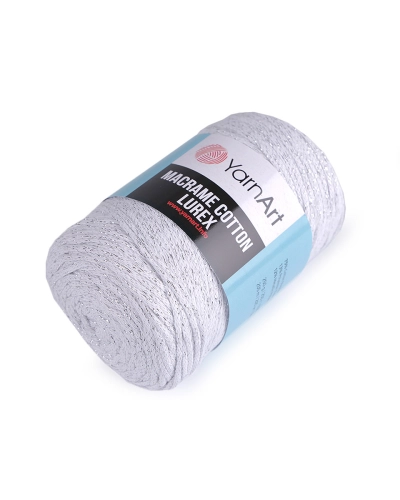 Pletacia priadza Macrame Cotton lurex 250 g - 1 ks | Mimib