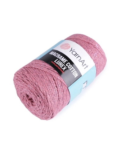Pletacia priadza Macrame Cotton lurex 250 g - 1 ks | Mimib