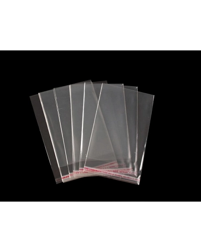 PP vrecko s lepiacou lištou 6x8 cm - 100 ks | Mimib