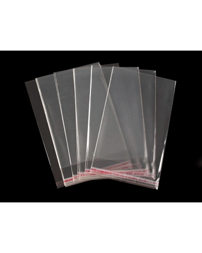 PP vrecko s lepiacou lištou 8x12 cm - 100 ks | Mimib