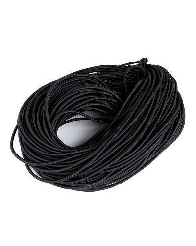 Guľatá guma pevná Ø5 mm - 1 m | Mimib