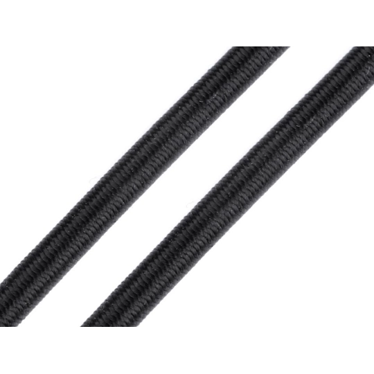 Guľatá guma pevná Ø5 mm - 1 m | Mimib
