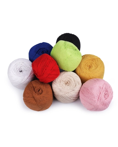Bavlnená priadza macrame Ø2-2,5 mm rozčesávacia - 1 ks | Mimib