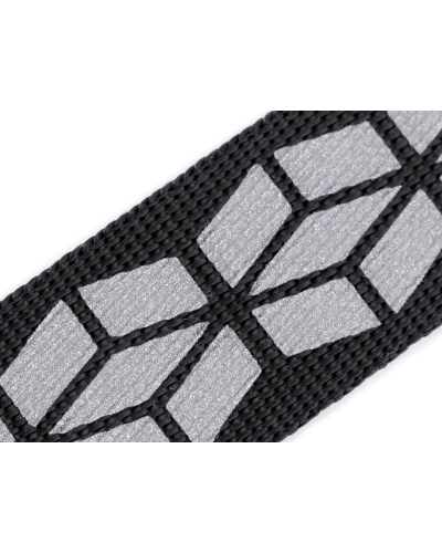 Popruh s reflexnou potlačou šírka 20 mm - 1 m | Mimib