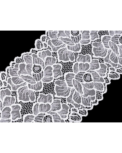 Elastická čipka / vsadka / behúň šírka 15,5 cm - 1 m | Mimib