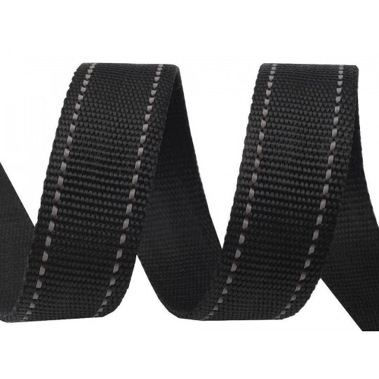 Polypropylénový popruh šírka 30 mm reflexný | Mimib