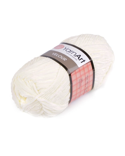Pletacia ženilková priadza Velour 100 g - 1 ks | Mimib