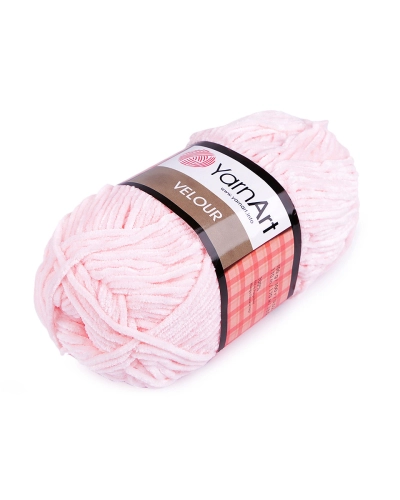 Pletacia ženilková priadza Velour 100 g - 1 ks | Mimib