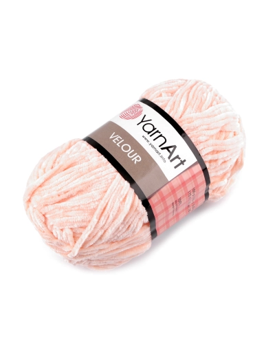 Pletacia ženilková priadza Velour 100 g - 1 ks | Mimib