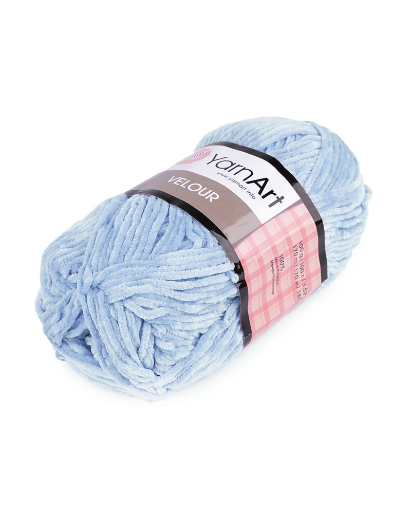 Pletacia ženilková priadza Velour 100 g - 1 ks | Mimib
