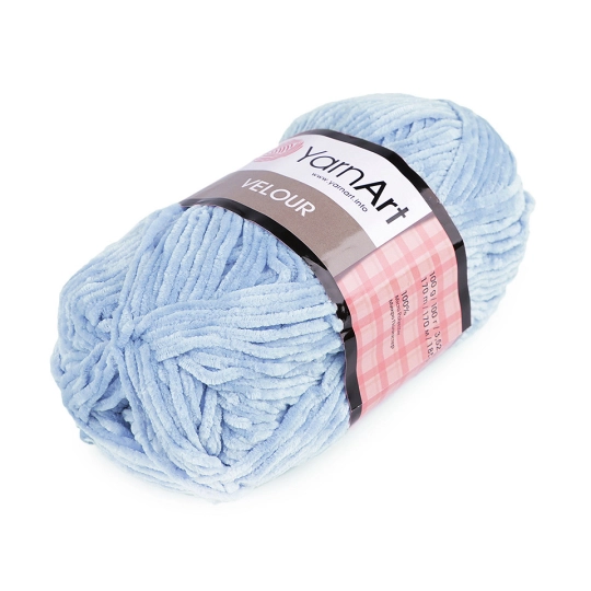Pletacia ženilková priadza Velour 100 g - 1 ks | Mimib