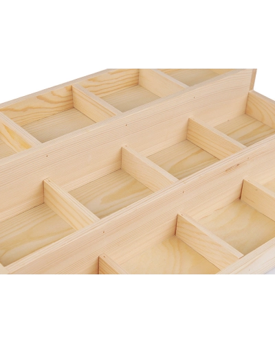 Drevené plato/organizér 3 poschodový 24x35,5 cm - 1 ks | Mimib