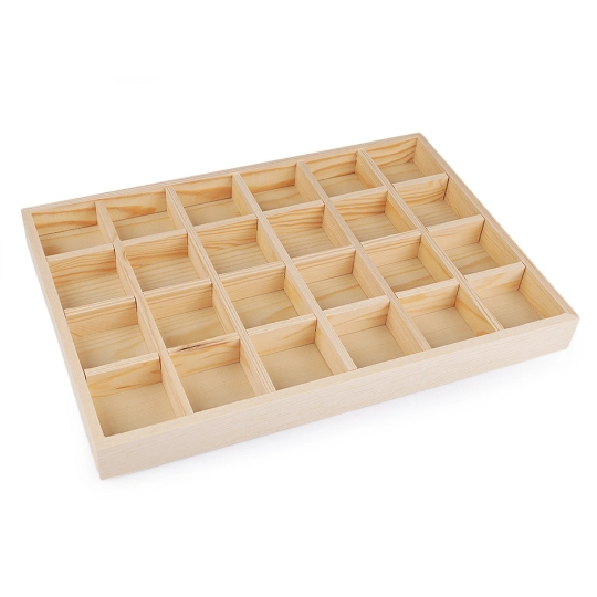 Drevené plato / organizér 24x35 cm - 1 ks | Mimib
