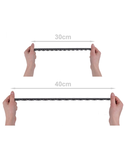 Elastická čipka šírka 16 mm - 25 m | Mimib