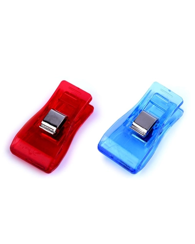 Fixačný štipec / svorka 18x33 mm na látky - 50 ks | Mimib