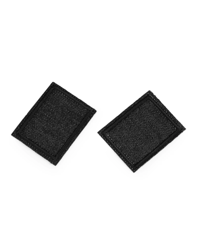 Nažehľovacie záplaty pre opravy dierok aj zdobenie 3x4 cm - 10 ks | Mimib