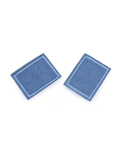 Nažehľovacie záplaty pre opravy dierok aj zdobenie 3x4 cm - 10 ks | Mimib
