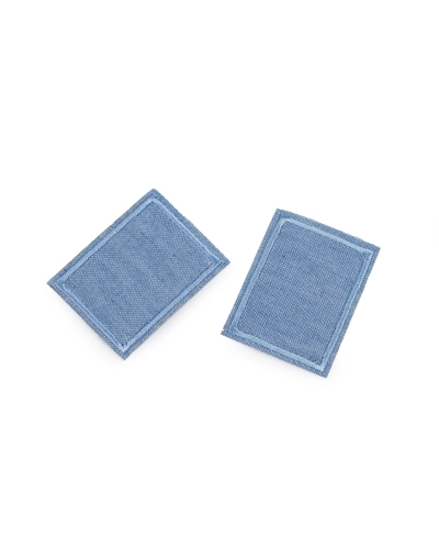 Nažehľovacie záplaty pre opravy dierok aj zdobenie 3x4 cm - 10 ks | Mimib