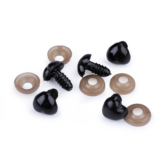 Ňufák srdce s poistkou 12x13 mm - 5 sada | Mimib