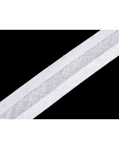 Šikmý prúžok bavlnený šírka 30 mm zažehlený - 1 m | Mimib