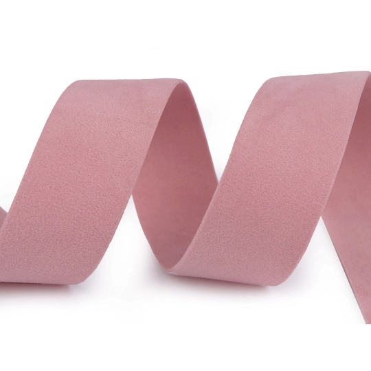 Semišová stuha velvet obojstranná šírka 25 mm - 1 m | Mimib
