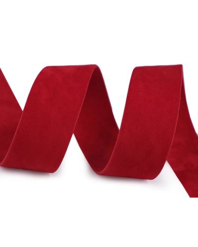 Semišová stuha velvet obojstranná šírka 25 mm - 1 m | Mimib