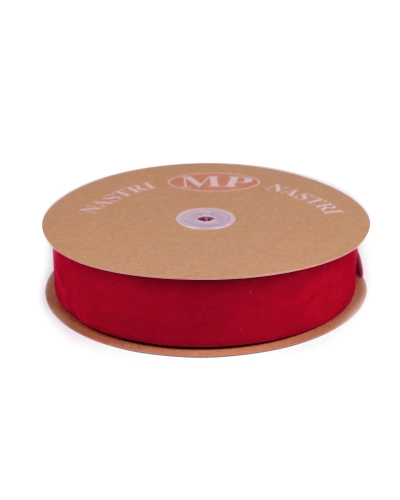 Semišová stuha velvet obojstranná šírka 40 mm - 1 m | Mimib