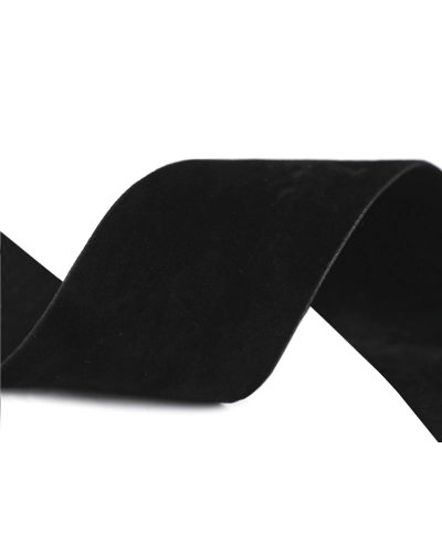 Semišová stuha velvet obojstranná šírka 40 mm - 1 m | Mimib