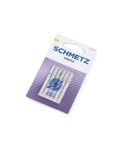 Strojové ihly Stretch 75, 90, združené Schmetz na karte - 1 kar. | Mimib