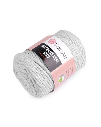Pletacia priadza Macrame Rope Ø5 mm 500 g rozčesávacia - 1 ks | Mimib