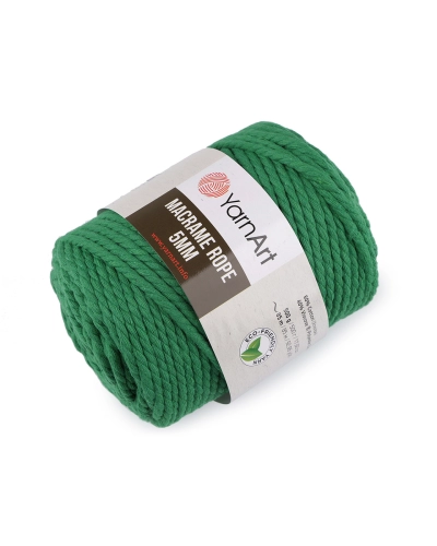 Pletacia priadza Macrame Rope Ø5 mm 500 g rozčesávacia - 1 ks | Mimib