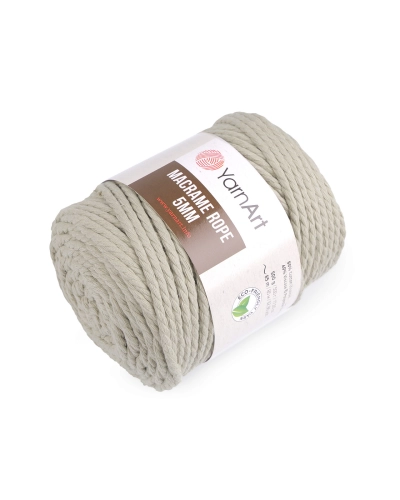 Pletacia priadza Macrame Rope Ø5 mm 500 g rozčesávacia - 1 ks | Mimib