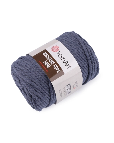 Pletacia priadza Macrame Rope Ø5 mm 500 g rozčesávacia - 1 ks | Mimib