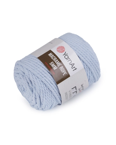 Pletacia priadza Macrame Rope Ø5 mm 500 g rozčesávacia - 1 ks | Mimib