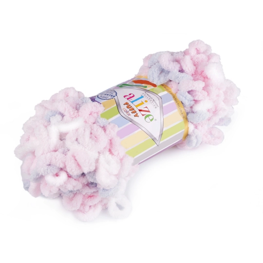 Pletacia priadza Alize Puffy color 100 g - 1 ks | Mimib